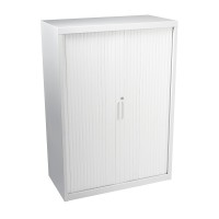 Bo tambour door 1275H x 900W x 460D white/white tambour