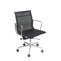 T-Luxa CLASSIC Medium Back Black MESH