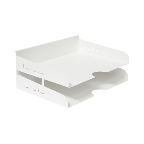 Double A4 Paper tray white 320W x 230D x 130H 1